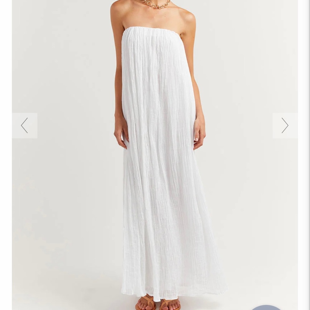 DISSH Strapless midi dress
